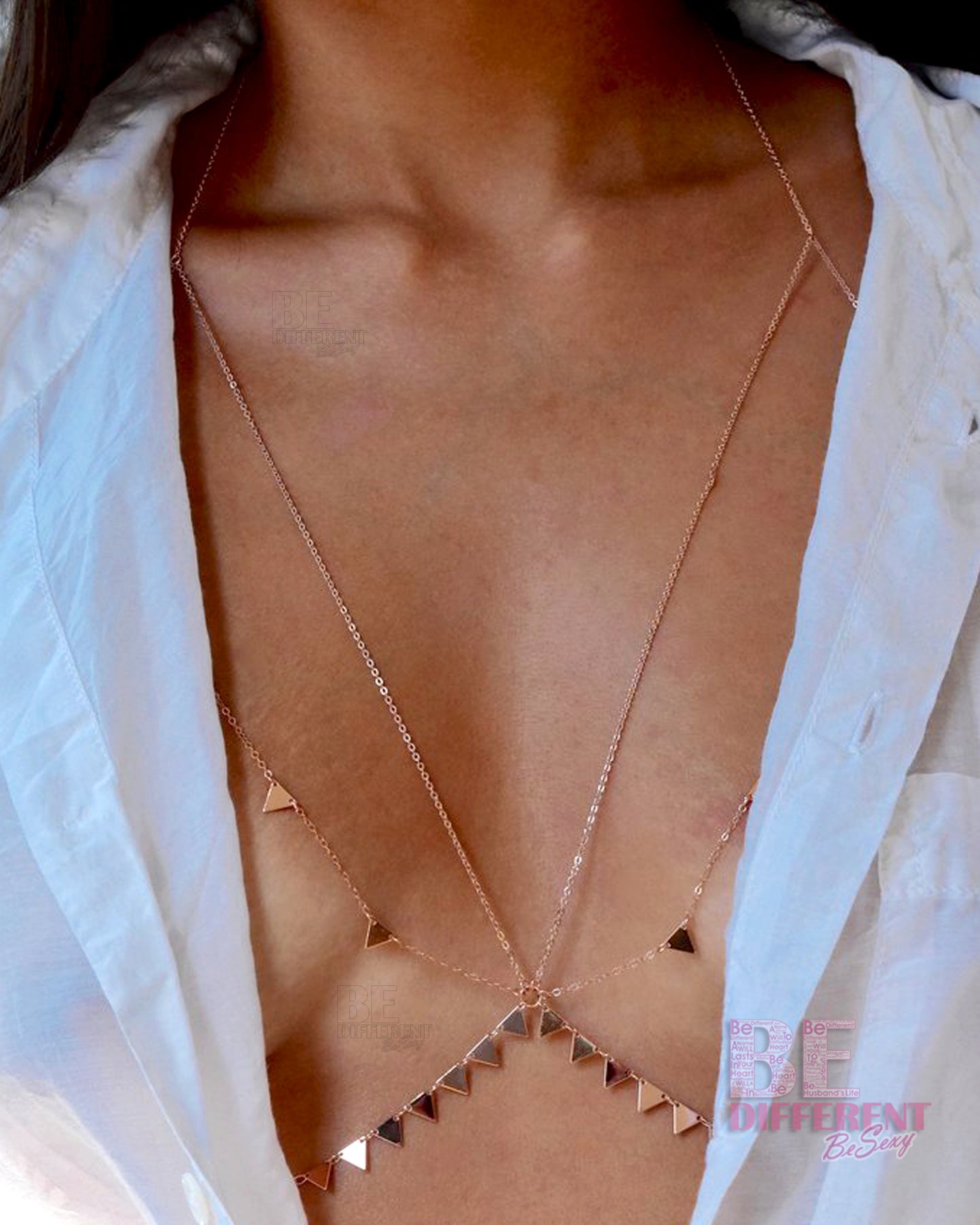 Edge of Golden Elegance Chain