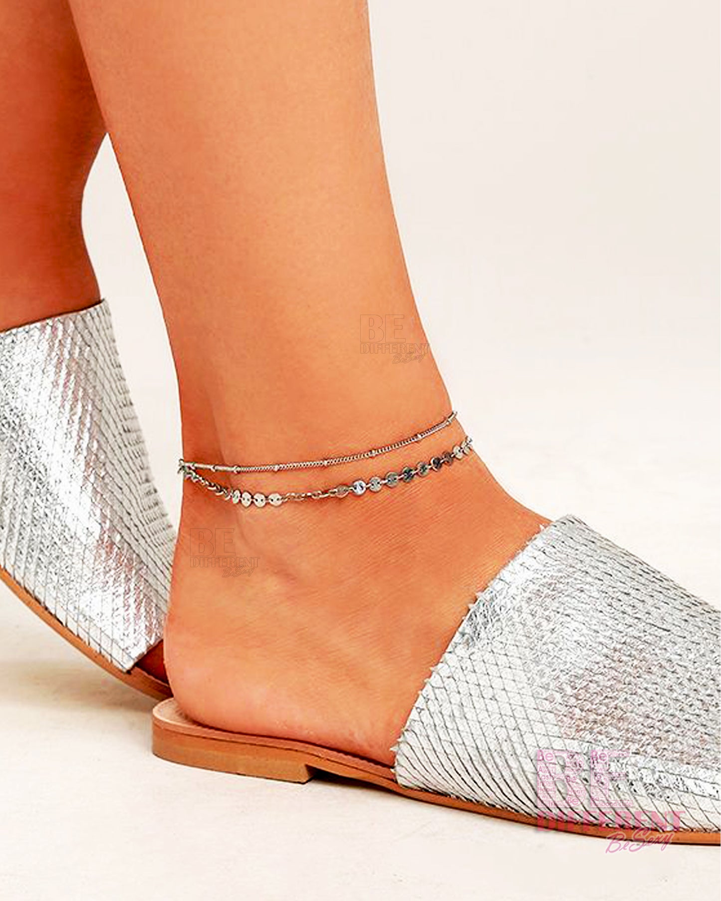 Crystal Flow Anklet